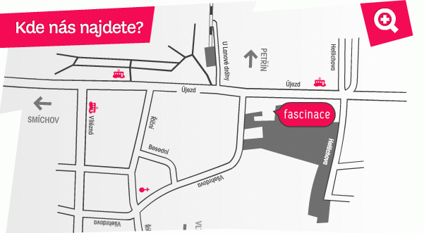 Mapa - Praha